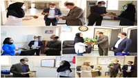 دیدار و تکریم پزشکان شاغل در مراکز خدمات جامع سلامت و بیمارستان معتمدی شهرستان گرمسار